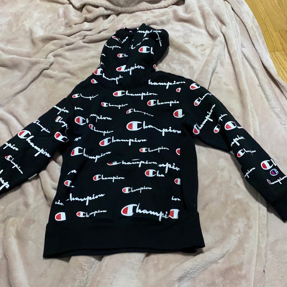 Champion black hoodie